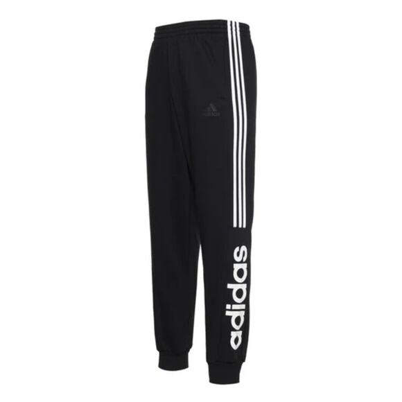 adidas Warm Windproof Loose Casual Sports Trousers Men's Black GD5473 Pants - Picture 12 of 15
